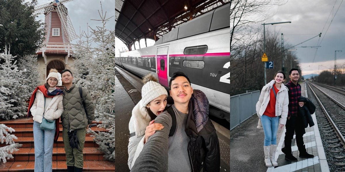 Super Romantic, 8 Photos of Azriel Hermansyah and Sarah Menzel Vacationing Together in Europe - Couple Goals Hoped for by Netizens