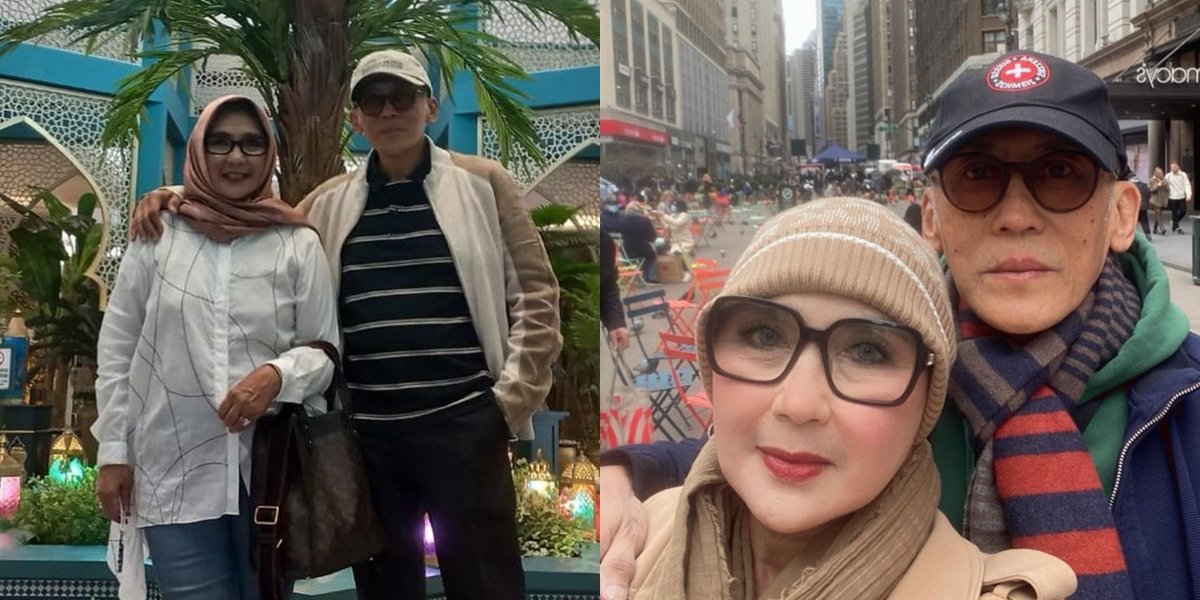 Romantic Like Teenagers, Here's a Portrait of Yati Octavia and Pangky Suwito Who Have Been Married for 43 Years - They Recently Vacationed in America Together