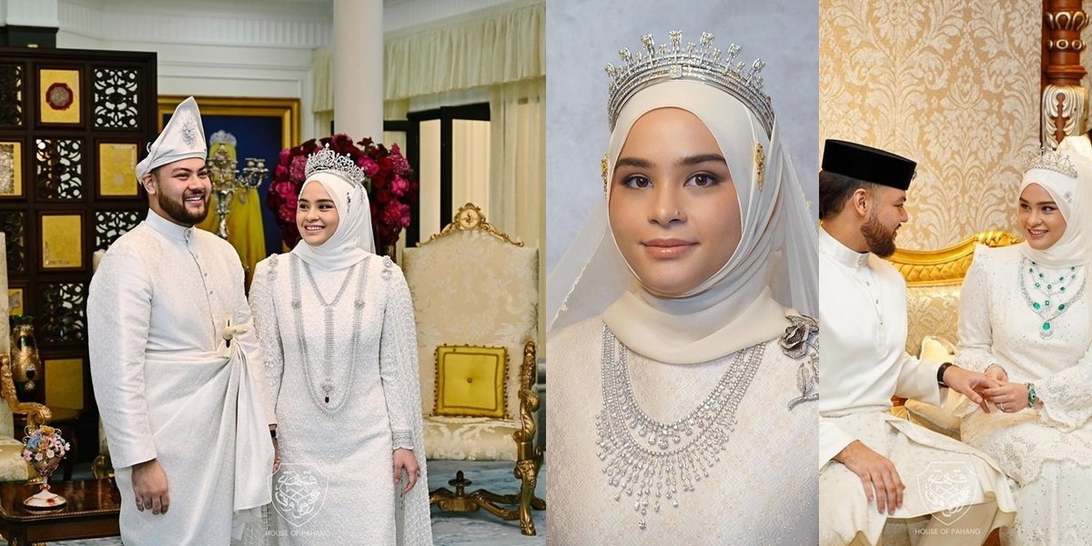 Royal Wedding Malaysia, 8 Portraits of Princess Afzan from the Pahang Kingdom - Held Luxuriously and Attended by Titiek Soeharto