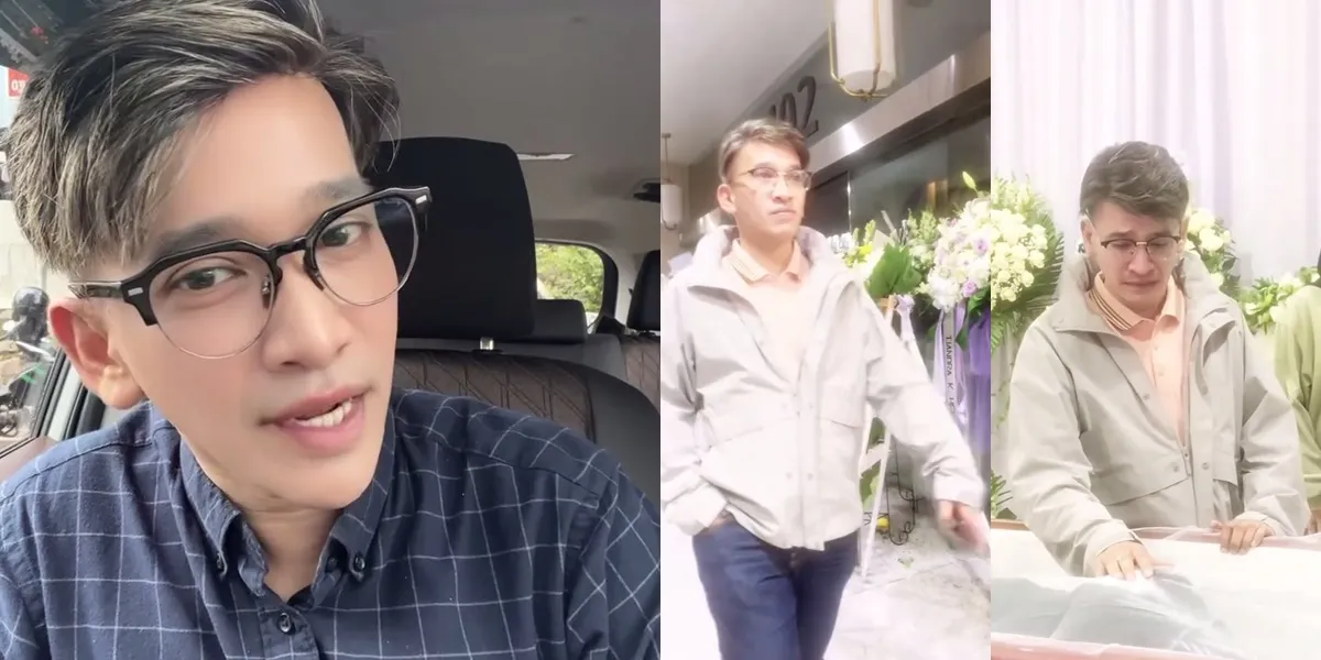 Ruben Onsu Clarifies Late Arrival at Sarwendah's Father's Funeral, Does Not Want Any Misunderstandings