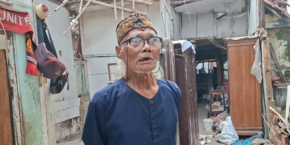 Rumah Diding Boneng Ambruk Karena Lapuk, Menyesal Tak Pernah Renovasi ...