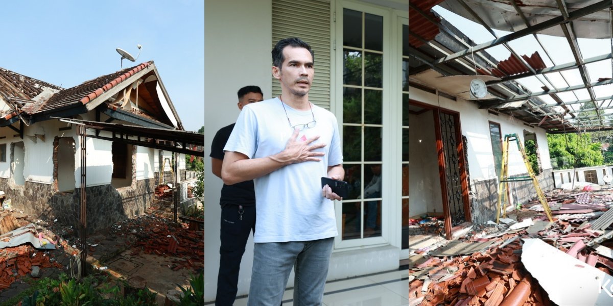 Striving Not to Lose Direction, 9 Photos of Attalarik Syach Speaking Out About Netizen Comments on His House Execution