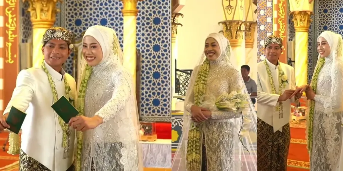 Confirmed! 10 Photos of the Wedding of Megawati Hangestri and Dio Novandra, Held Simply in Jember