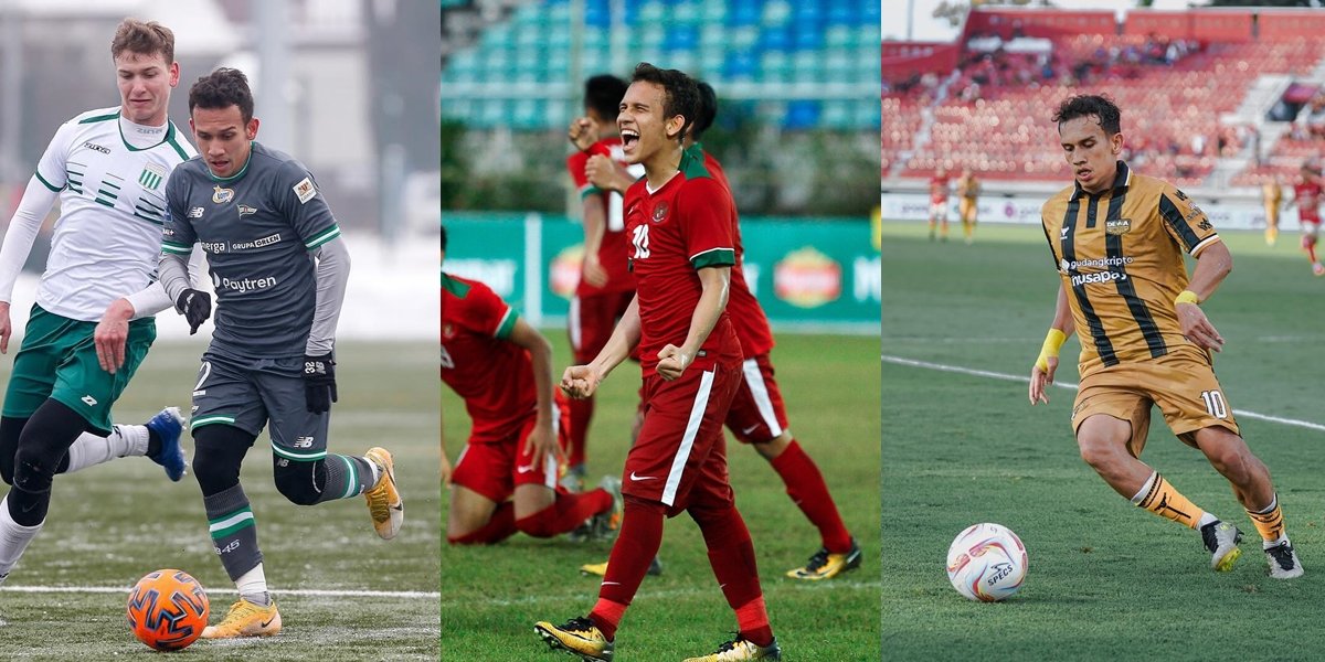 Becoming Ummi Pipik's Son-in-Law, 11 Career Journey Photos of Egy Maulana Vikri - Five Years in Europe & Becoming the National Team's Mainstay