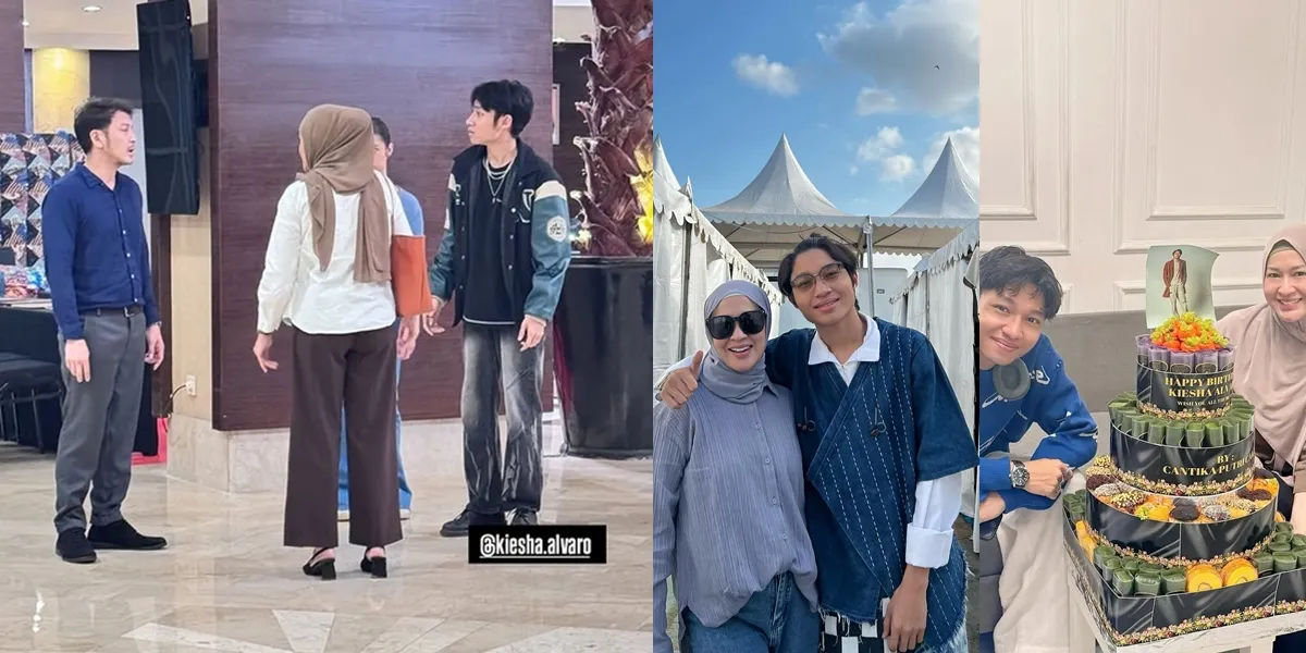 Watch at the Shooting Location, Okie Agustina's Portrait Denies Kiesha Alvaro Being Slapped by Dimas Anggara is a Gimmick