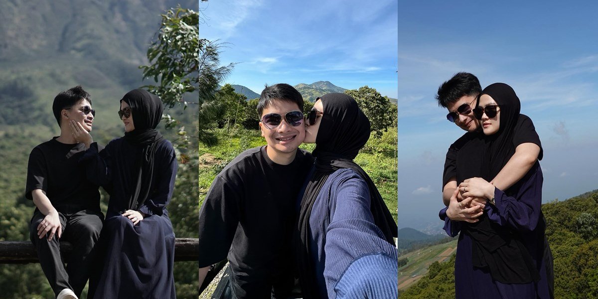 Lovers' Exchange, 8 Vacation Photos of Alvin Faiz & Henny Rahman in Tawangmangu - It Looks Like a FTV Shooting Location