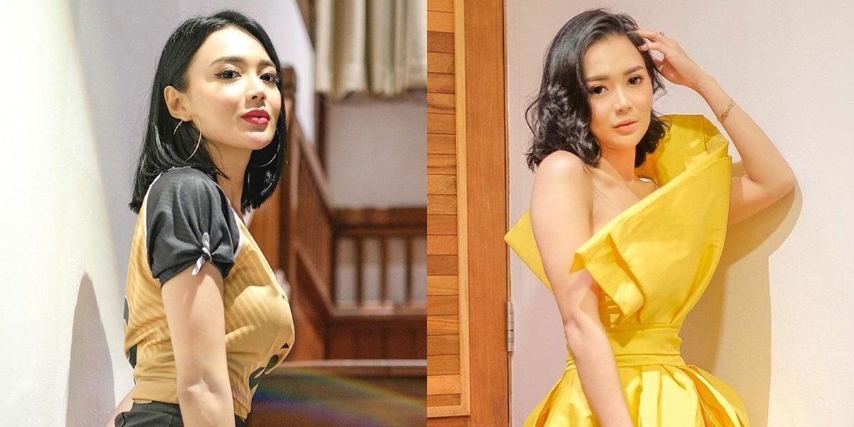 Both Have a Yellow Theme, Here are 11 Differences in Wika Salim's Photos When Wearing Casual and Glamorous Outfits - Still Beautiful and Her Slim Body Attracts Attention