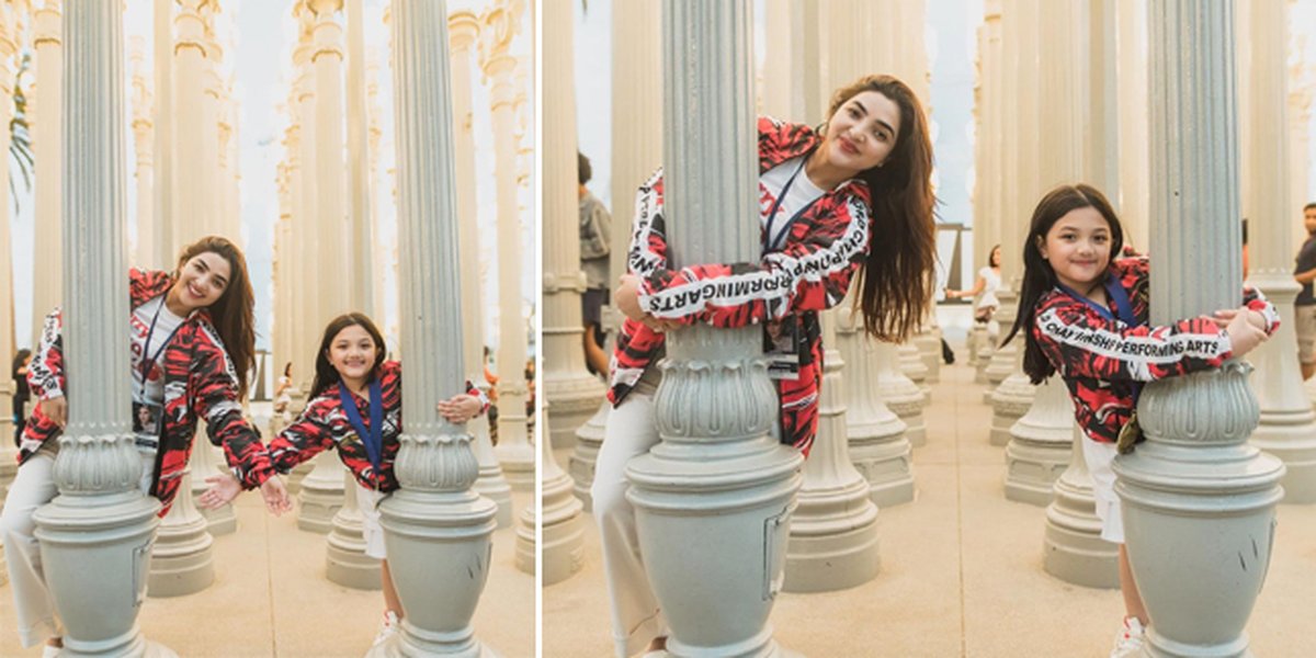 Equally Beautiful, Peek at 8 Photos of Ashanty and Arsy in LA that are Said to Resemble Split Betel Nut