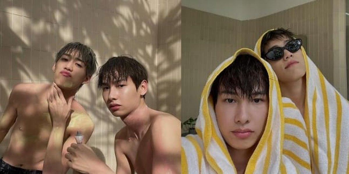 Equally Charming! Check Out 7 Adorable Photos of PP Krit and Gun Atthaphan on Vacation Together - Enjoying a Spa Day