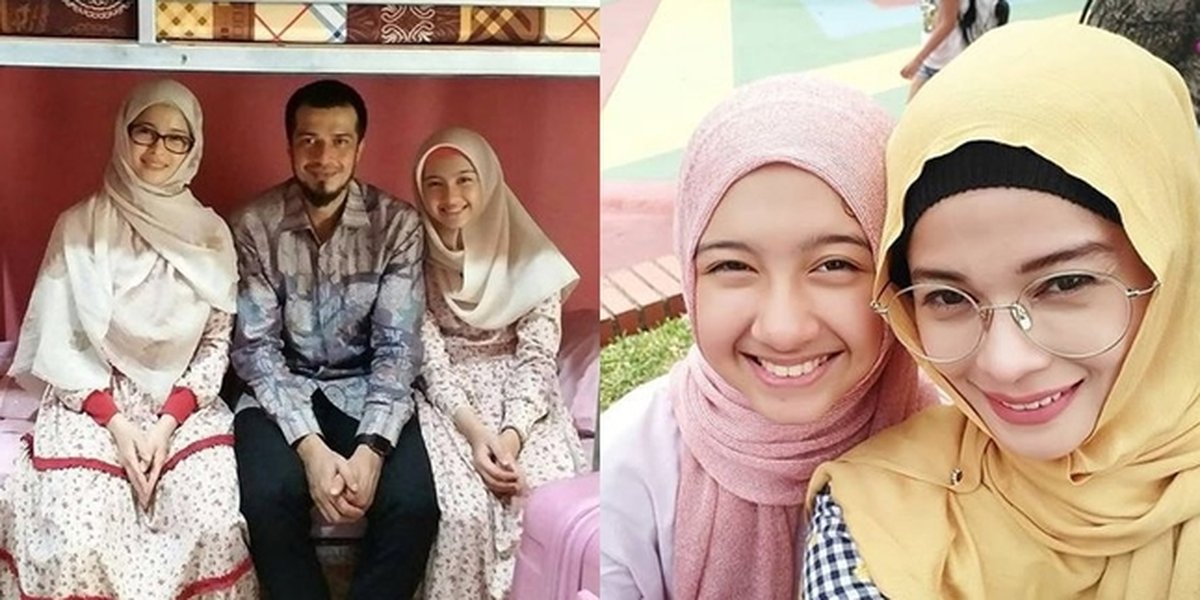 Completely Unexposed, Peek 9 Portraits of Lana Devina, the Daughter of Primus Yustisio and Jihan Fahira, who now wears a Hijab, She is Very Beautiful