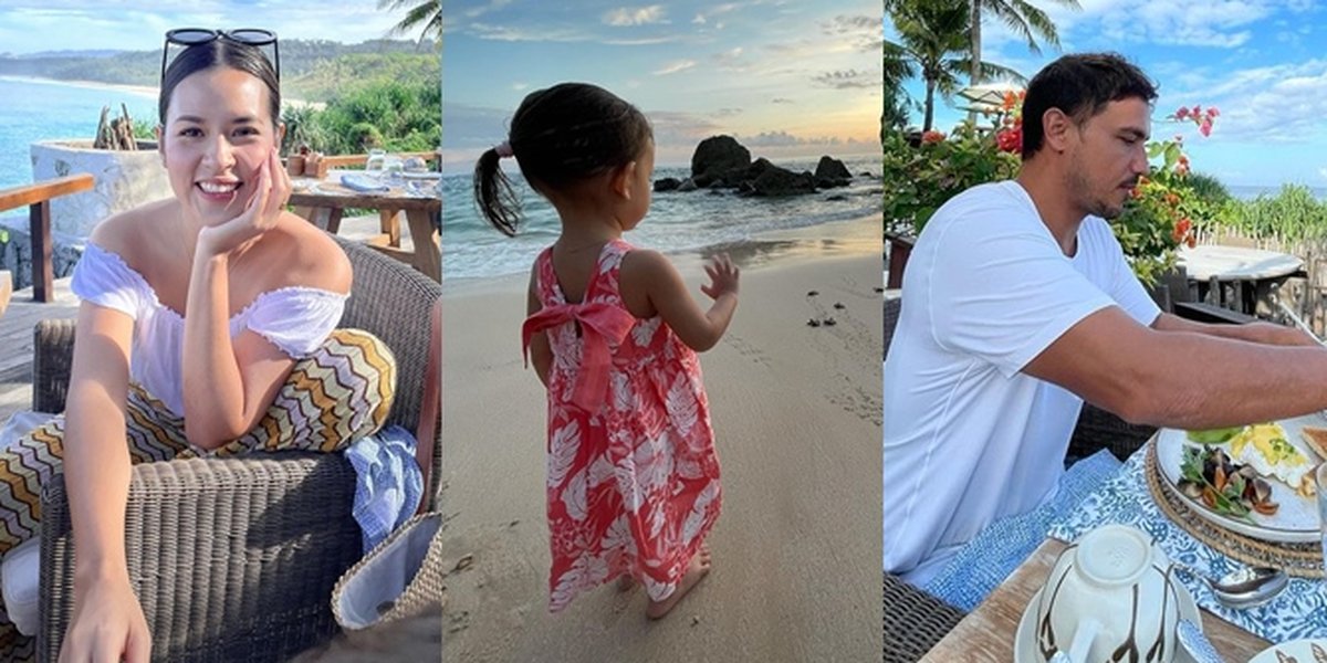 Relax Trio, These Are the Series of Photos of Raisa and Hamish Daud Inviting Baby Zalina on Vacation in Sumba Enjoying a Bright Day!