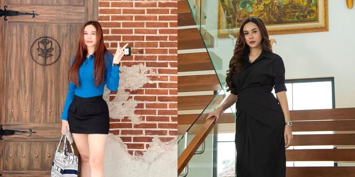 One Year Widowed, Aura Kasih's Portrait Now More Enchanting - Showing Body Goals and Slim Waist