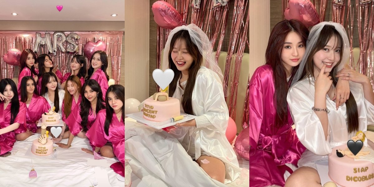 Soon to be Vincent Kosasih's Wife, 8 Bridal Shower Photos of Nita Vior with Besties - Featuring Chateez and Meyden 'Bocah-bocah Kosong'