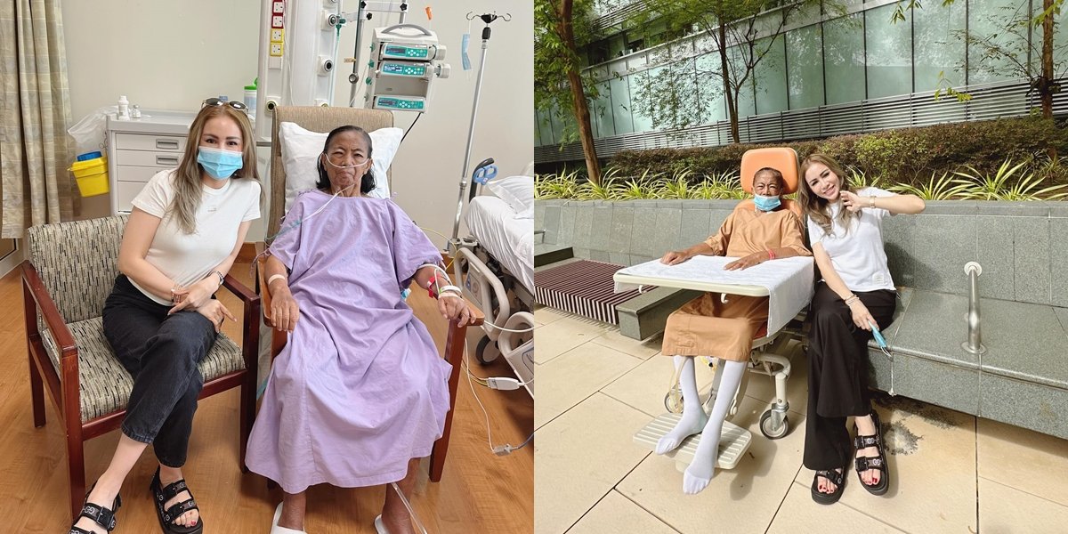 A Month Treated in Singapore, Here are 8 Portraits of the Current Condition of Momo Geisha's Mother Who Has Started to Improve