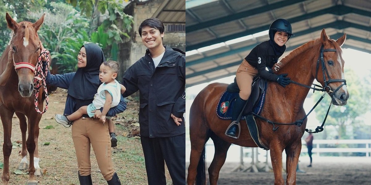 A Series of Bucin Actions by Rizky Billar towards Lesti, Giving a Horse Surprise with a Fantastic Price on Her Birthday - Her Name Becomes the Spotlight!