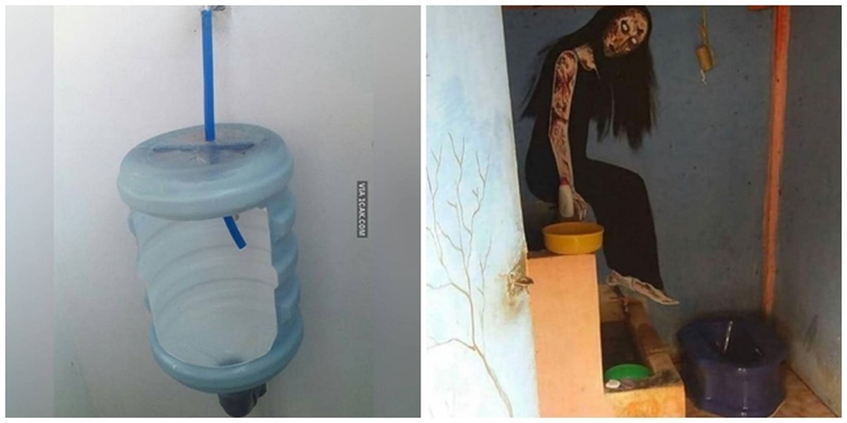 A Series of Unique Items in This Toilet Will Make You Laugh Out Loud!