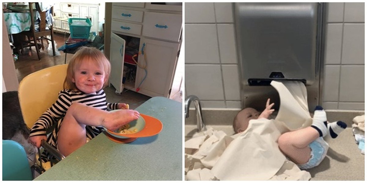 A Series of Photos That Prove Taking Care of Children is Truly Challenging!