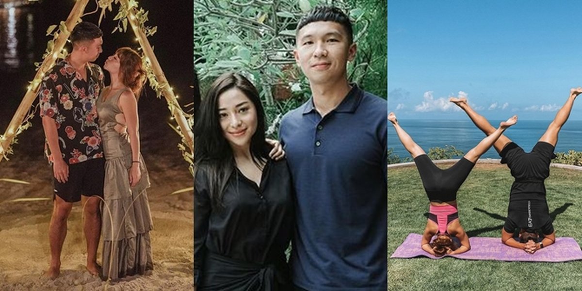 A Series of Intimate Photos of Nikita Willy and Indra Priawan that Rarely Get Attention, Sweet Date on the Beach - Yoga Together!