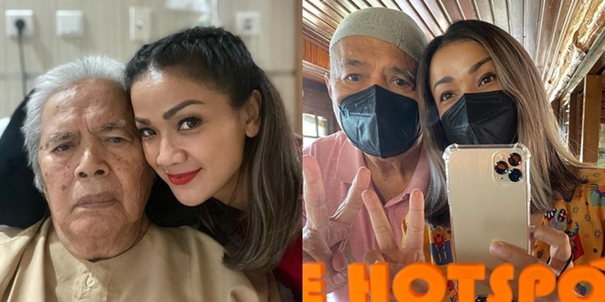 A Series of Photos of Nirina Zubir with her Late Father, a Memory to Cherish, Struggling to Stay Healthy throughout His Life