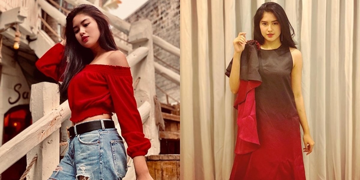 A Series of Photos of Ochi Rosdiana Looking Bold in Red Outfits, Star of 'BUKU HARIAN SEORANG ISTRI' Always Enchanting!