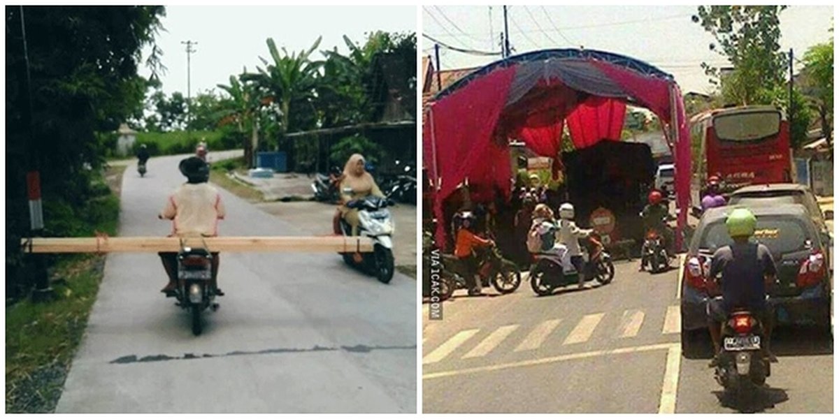 A series of photos of 'Street Rulers' that make you angry if you encounter them