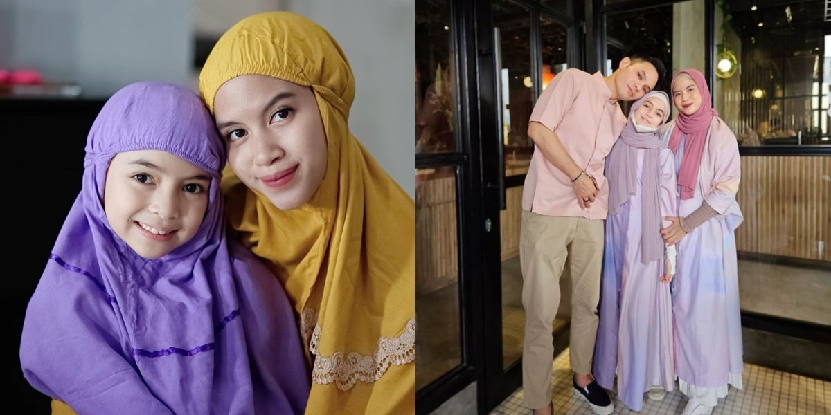 A Series of Photos of Sienna, Marshanda's Daughter, Who Now Wears a Modest Hijab Covering Her Chest, Beautiful Face Resembling Her Mother's Attracts Attention
