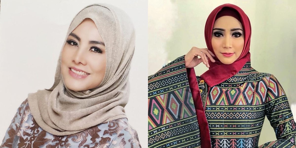 A Series of Beautiful Hijab-wearing Dangdut Singers in Indonesia, Including Cici Paramida Looking More Elegant and Ira Swara Looking Stunning