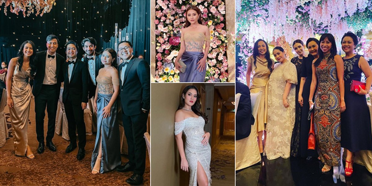 A Series of Guest Styles at the Wedding Reception of Putri Tanjung, Beautiful Fashion of Nagita Slavina - Maudy Ayunda Becomes the Highlight