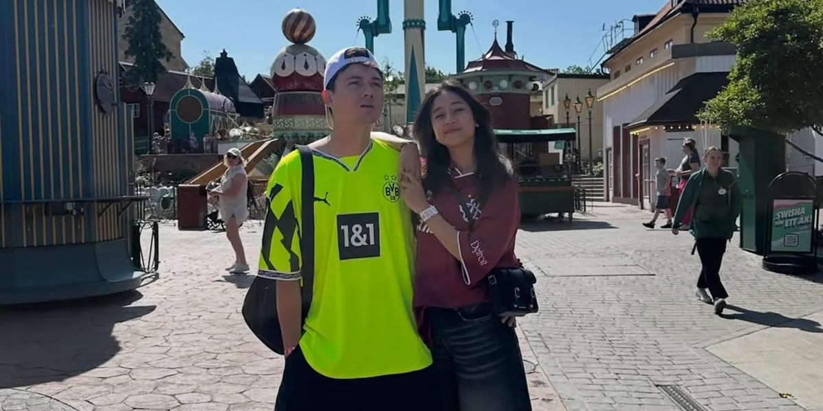 A Series of Moments Together of Keisya Levronka with Paul Aro, Very Sweet and Romantic