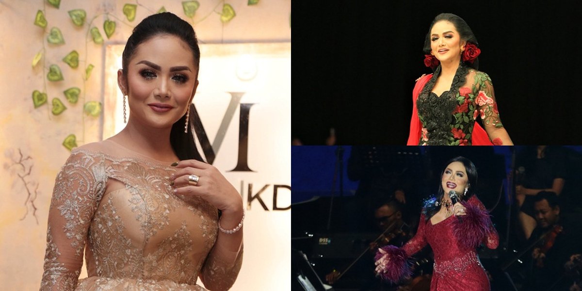 A Series of Luxurious Outfits by Krisdayanti, Some of Which Cost Almost Rp 1 Billion