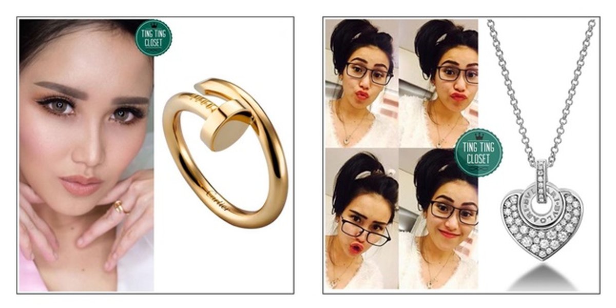 A Series of Ayu Ting Ting's Luxury Jewelry, Can Buy a House!