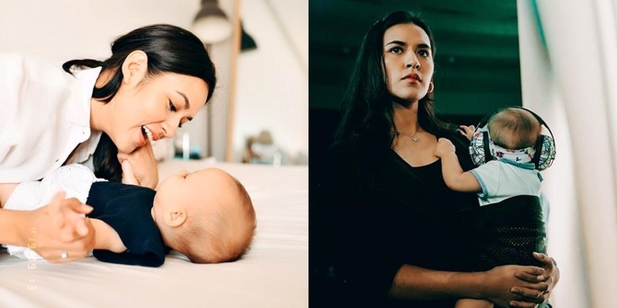 A Series of Sweet Moments of Raisa and Baby Zalina, Her Lovely Daughter!