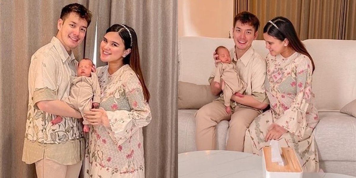 A Series of Pictures of Audi Marissa and Anthony Xie's Family with Baby Anzel, So Sweet and Harmonious!