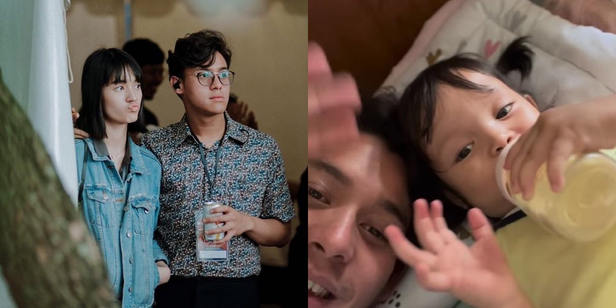 A Series of First Photos of Ardhito Pramono's Child Finally Revealed to the Public, Her Beautiful Face Makes Netizens Adore