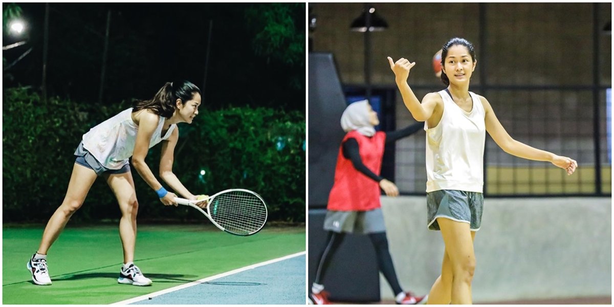 A Series of Sporty Portraits of Prisia Nasution, From Tennis to Basketball - Looking Fit with Enchanting Body Goals