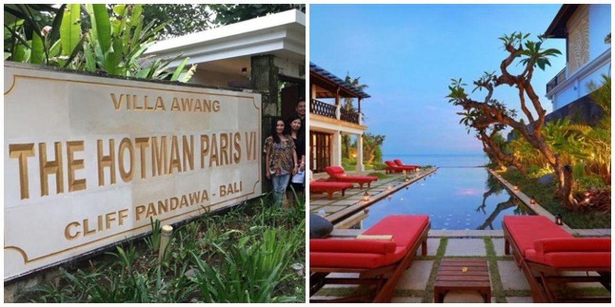 A Series of Pictures of Hotman Paris's Luxury Villa Located in Bali, with Sky-High Rental Prices!