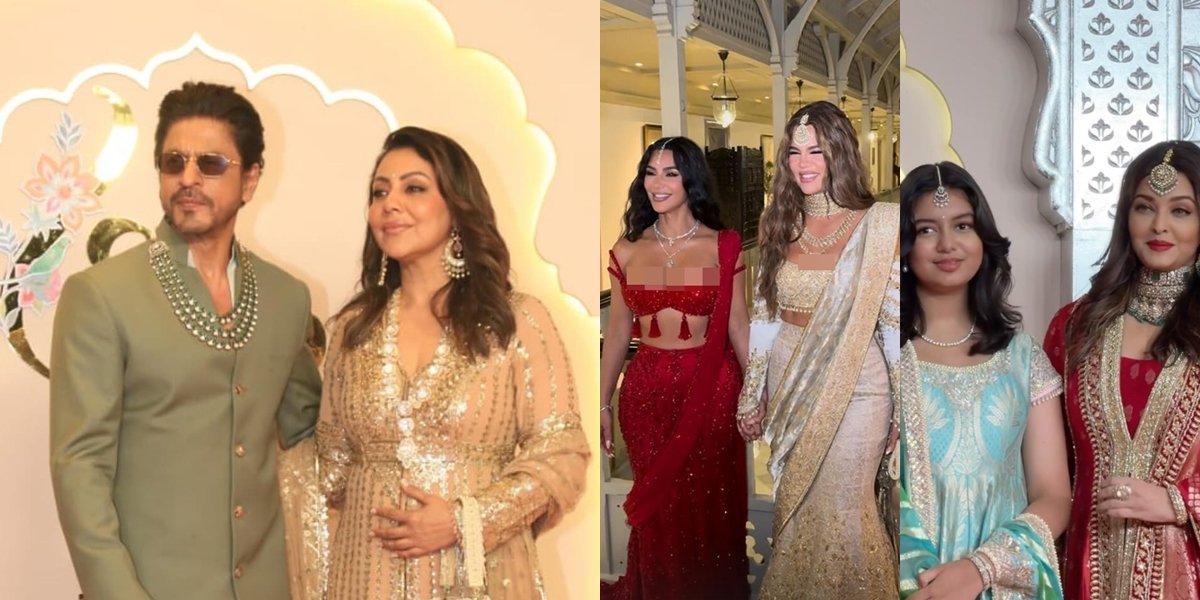 A Series of Celebrities at Anant Ambani's Wedding, Son of Crazy Rich India, From Shahrukh Khan to Kim Kardashian