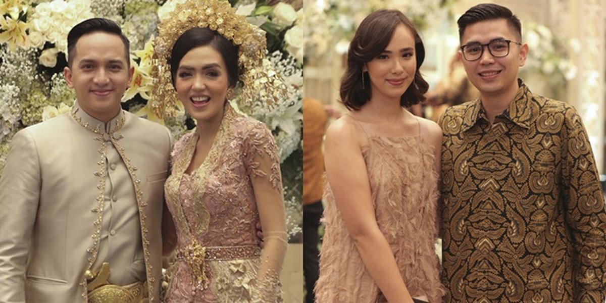 A Series of Celebrities Attend Ge Pamungkas & Anastasia's Wedding Reception