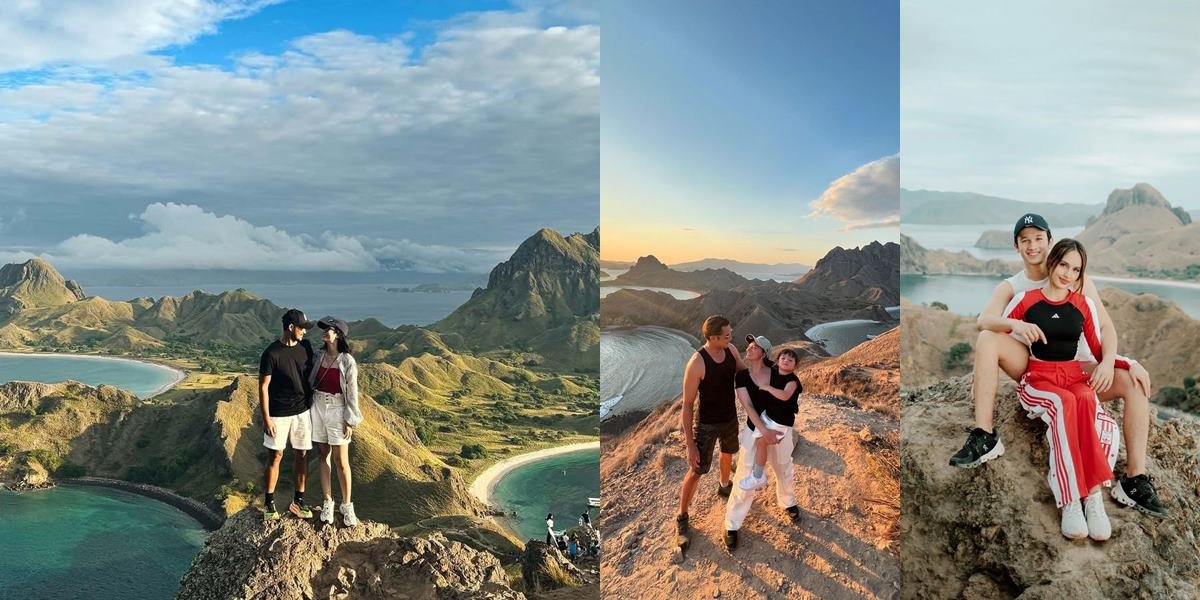 A Lineup of Celebrities Captivated by Padar Island in Labuan Bajo, Willing to Climb the Hill for Extraordinary Views