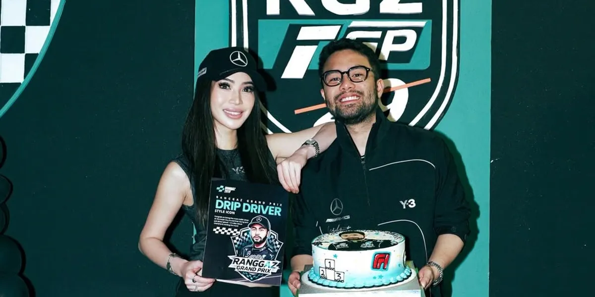 A Lineup of Celebrities Attend Ranggaz Laskmana's Birthday Celebration, Everyone Joins the Go-Kart Race