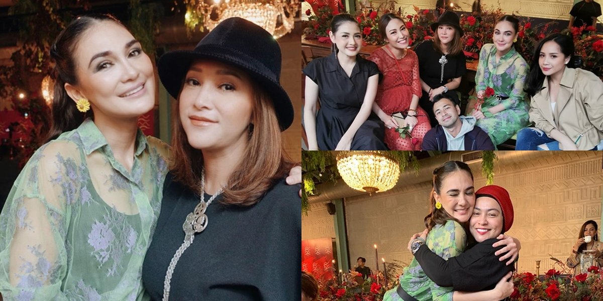 A Series of Celebrities Who Attended Luna Maya's Birthday Party, from Maia - Nagita Slavina