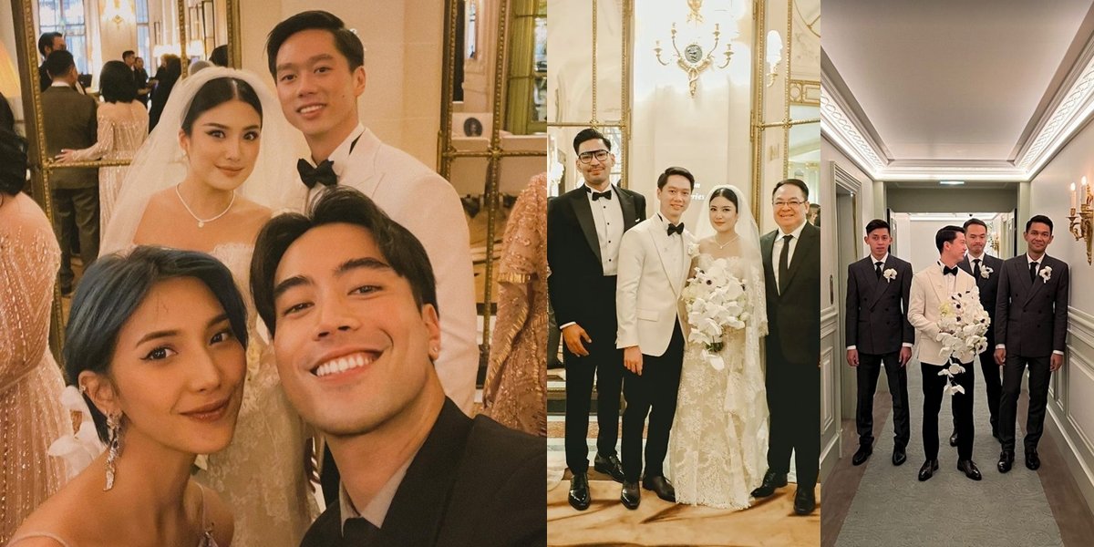 A List of Wedding Guests at Kevin Sanjaya - Valencia Tanoe's Wedding in Paris, from Vidi Aldiano to Robby Purba