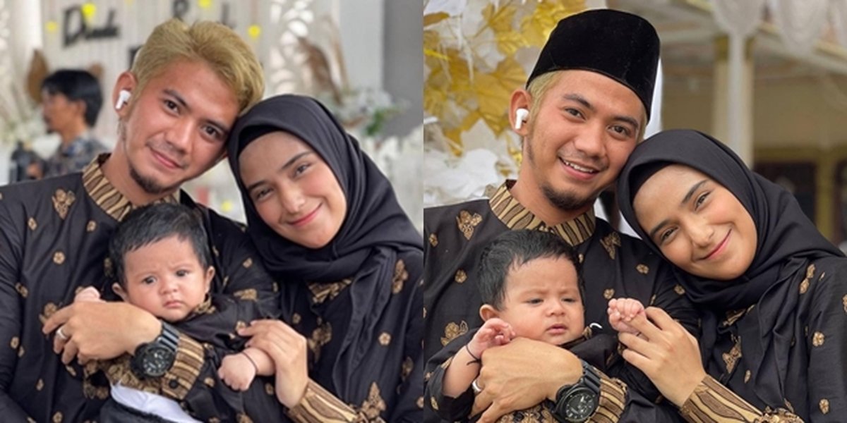 Soon to Part, Here are 8 Pictures of Rizki DA and Nadya Mustika When Taking Care of Baby Syaki - Netizens: Poor Child