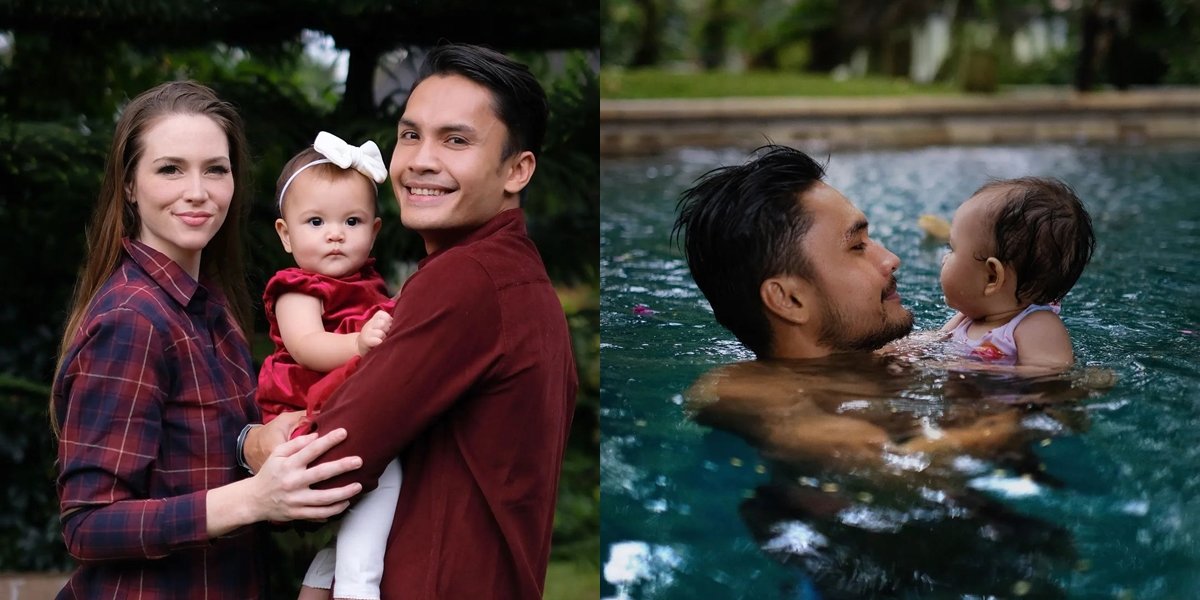 Soon Gifted with a Second Child, Here are 8 Portraits of Randy Pangalila, the Star of 'TAKDIR CINTA YANG KUPILIH' Who is a Family Man - Diligently Taking Care of the Little One