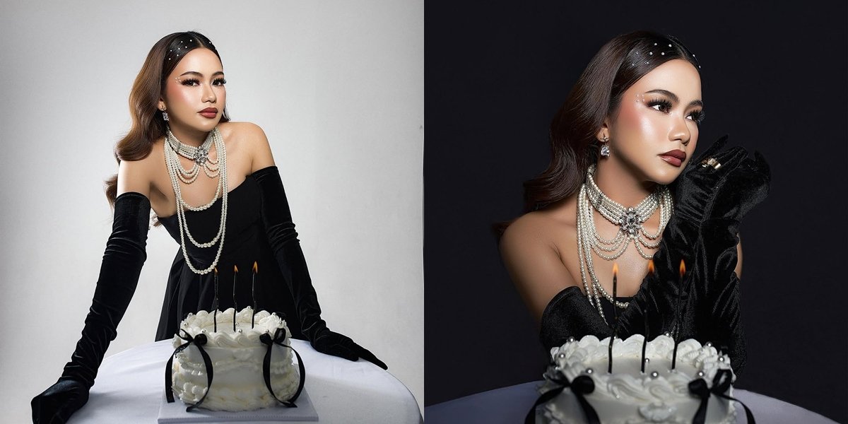 Getting Married Soon, Here Are 6 Photos of Rara LIDA Celebrating Her Birthday with a Photoshoot - Beautifully Appearing Classically in All Black