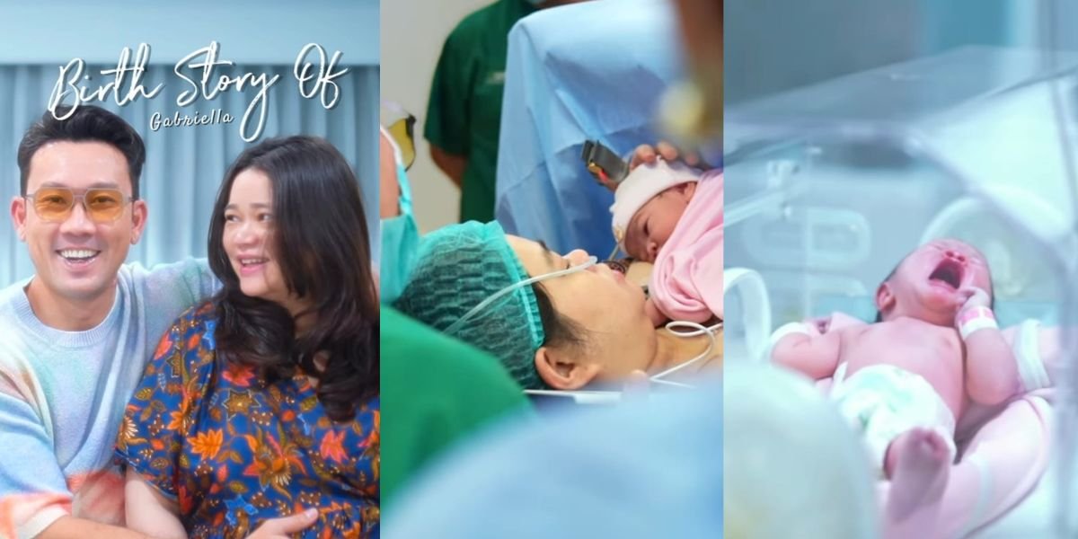 Congratulations! 8 Moments of the Birth of Denny Sumargo and Olivia Allan's First Daughter