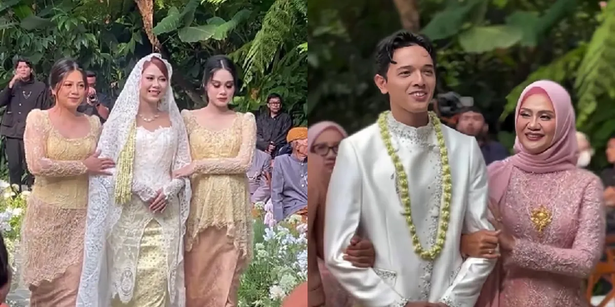 Congratulations! Nadin Amizah Officially Married to Faishal Tanjung, Beautiful in a White Kebaya