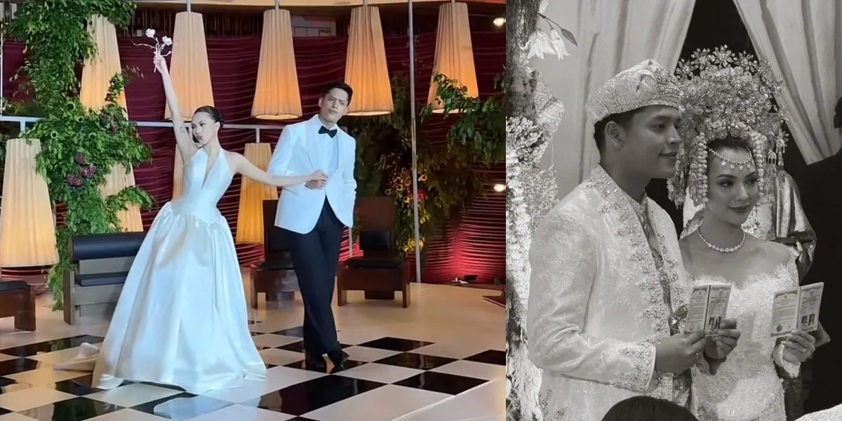 Congratulations, Photos of Nazla Alifa Officially Married to Adikara, the Singer with a Melodious Voice