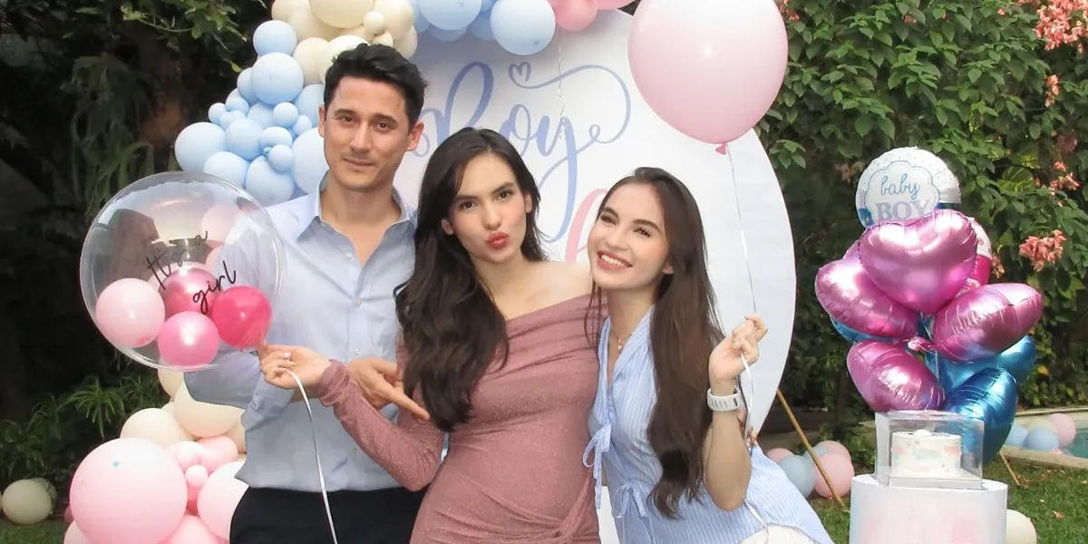 Celebrities Attend Steffi Zamora's Gender Reveal, Besties of Syifa Hadju - Mikha Tambayong