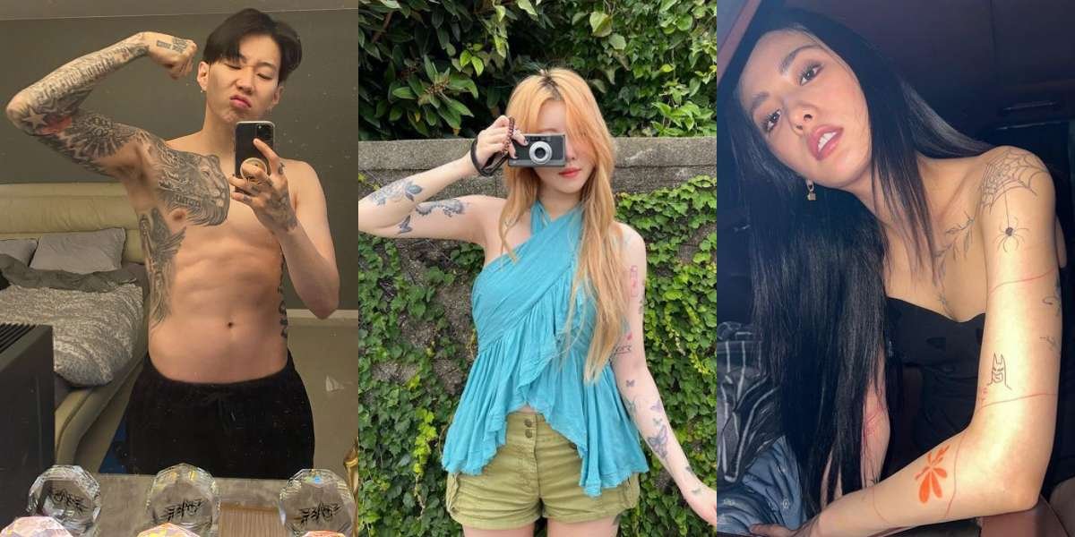 The Most Disliked Celebrity Tattoo Owners According to Korean Netizens, Don't Want to See - Hope to Be Deleted